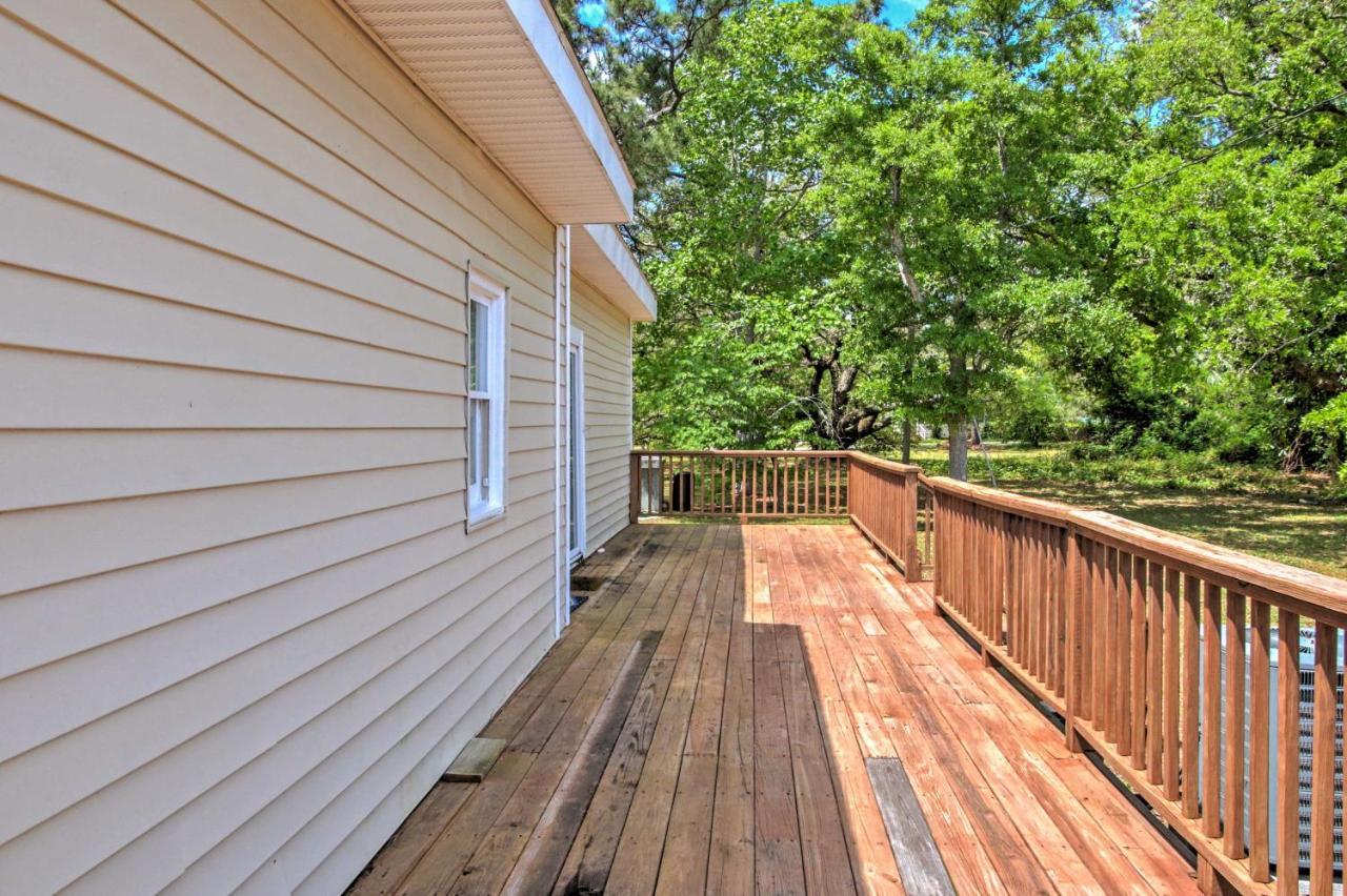 Secluded And Quiet Coastal Home 1 Mile To Boat Ramp Sealevel Esterno foto